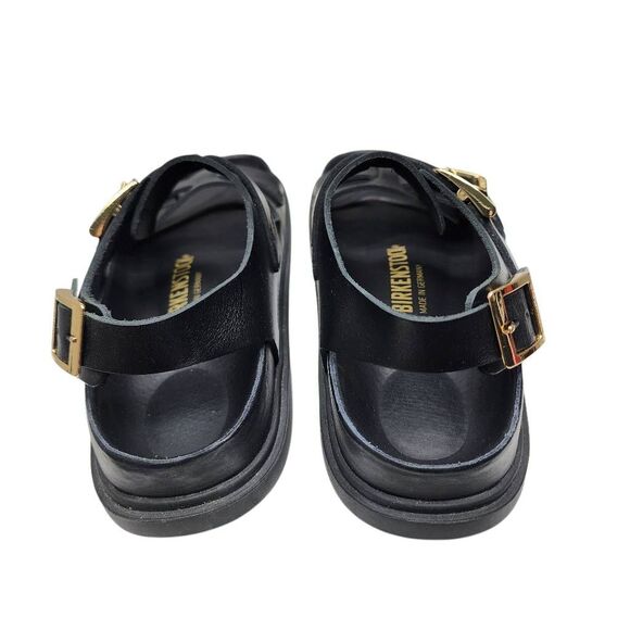 Birkenstock Cannes Leather Black Size 7 - Picture 3 of 9